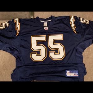 Authentic Seau Chargers jersey in a size 52 or xl